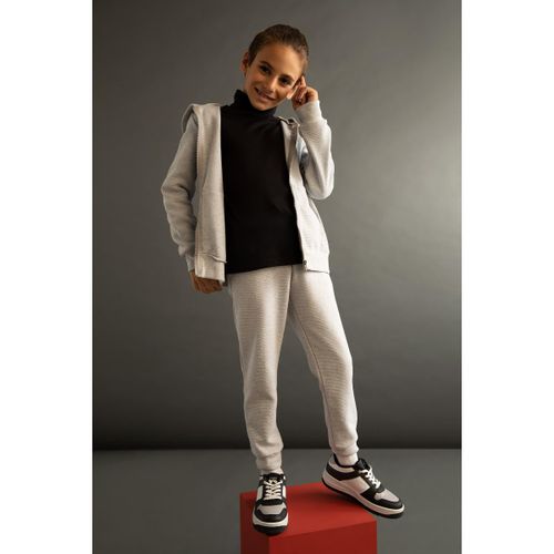 Boy Regular Fit Trousers - Optic Lt.Grey Melange