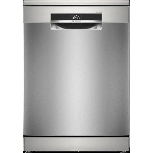 Dishwasher 14 Place Settings,60 cm, Silver Inox,Home Connect Wi-Fi,6 Programs and 5 options,Efficient Dry,Super Silence 44dB - SMS6EMI62V