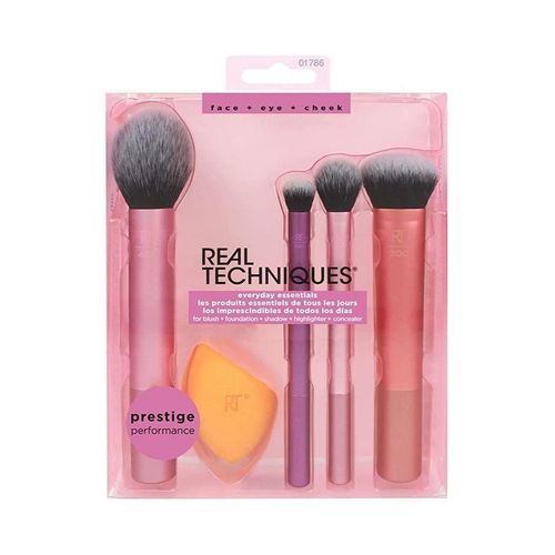 Professional Multi-Use Makeup Brush Set Everyday Essentials Multicolour