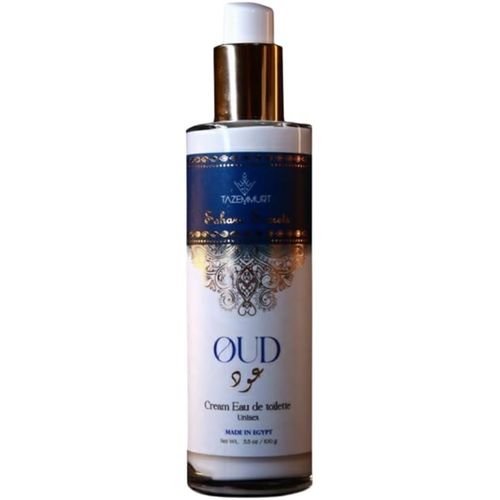 OUD Cream Eau de Toilette, Unisex Luxury Scent, Long Lasting, Alcohol-Free Moisturising Formula, 100g