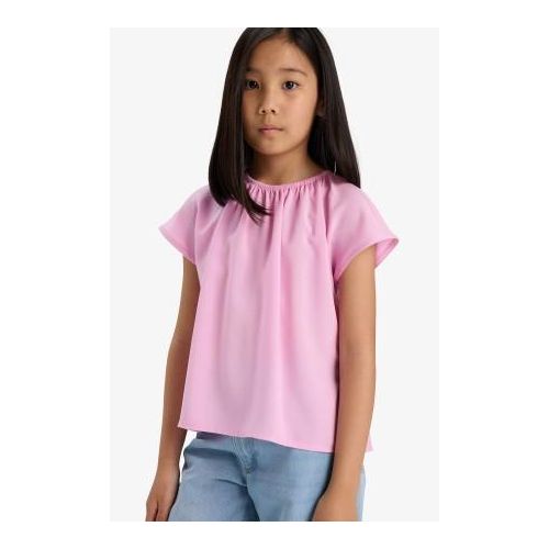 Short Sleeve Blouse Girl Kids