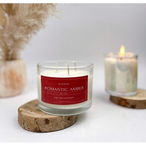 Romantic Amber - 350 Gram - Candle