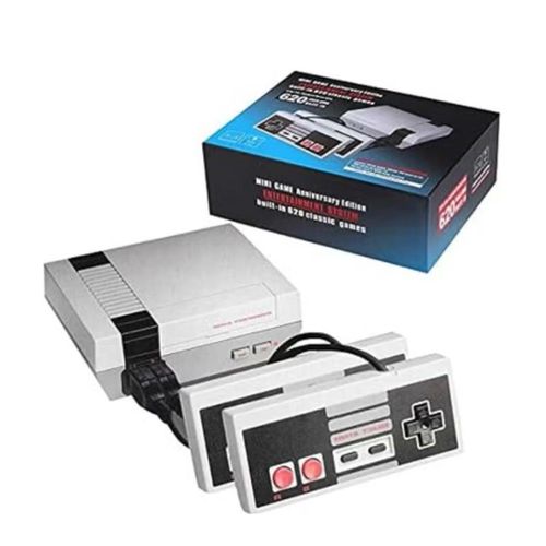 Mini vintage classic TV game console with 620 built-in games