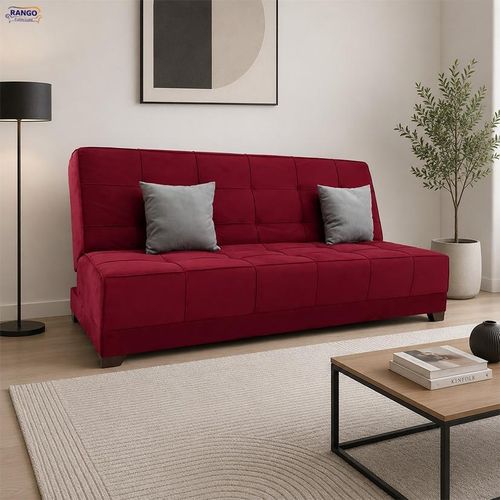 Sofa Bed for Living Room, Guests, Small Spaces, 120*190 The color is Burgundy .