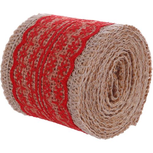 Linen for Kids Crafts - Beige and Red PS-MQ - -38-80-Beige Red