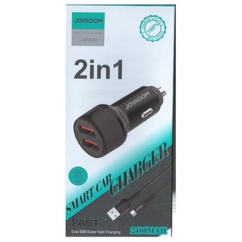 Jerome car charger for iPhone 2 USB port