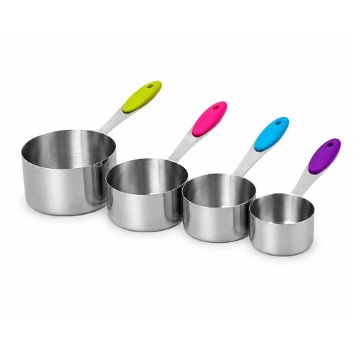 Stainless Steel Measuring Cups Set 4 Pieces - 400036