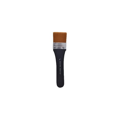 Keep smilling 2 flat paint brush - black