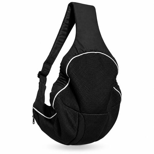 Aiiebao 8807 Padded Baby Sling Carrier with Deep Pouch and Adjustable Wide Shoulder Strap for Newborns – Black