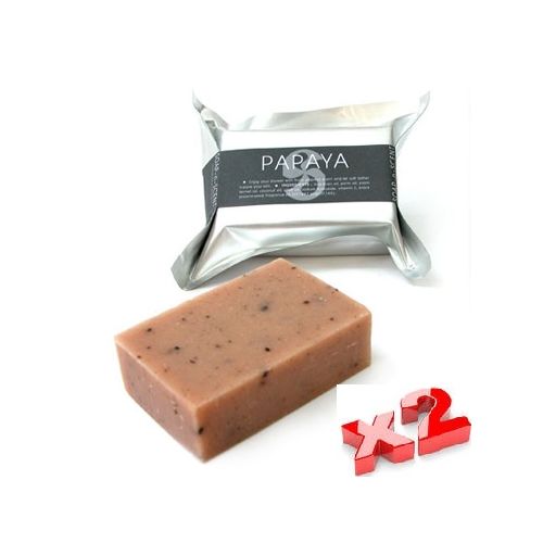 Natural Papaya Soap Bar - 100g x2