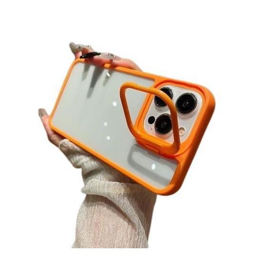 Multicolor TPU Hard Case Compatible with iPhone 12 Pro, Kickstand Cover to protect your phone in style and security (Dark Purple)