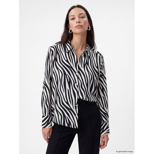 Zebra Patterned Women's Shirt