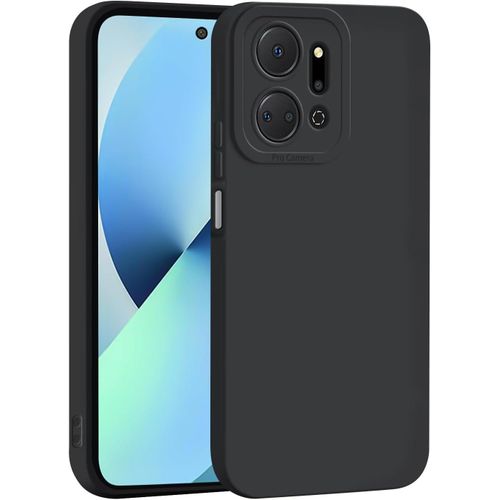 Case for Huawei Honor X7a – Ultra-slim, soft TPU silicone case with shock-resistant protection – Black