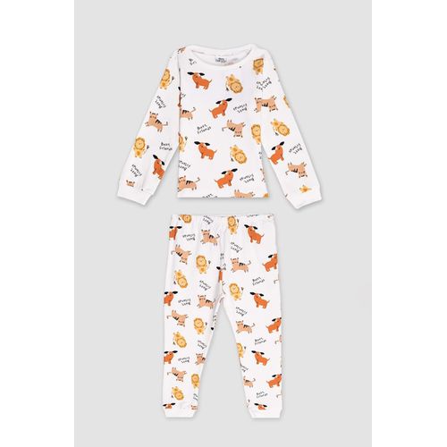 Baby Boy Printed 2 Piece Pajama Set