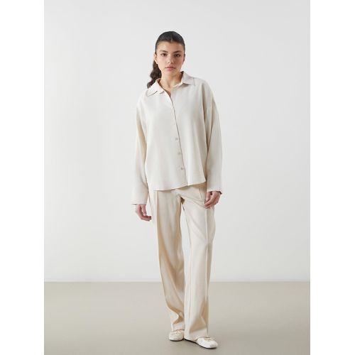 Regular Fit Women's Pleated Trousers