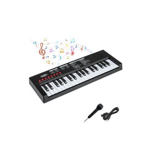37-Key Kids Piano with Microphone - Portable Digital Piano