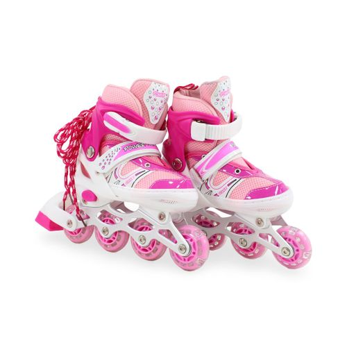 Sporty Roller Skate Shoes Size (31–43) – Pink