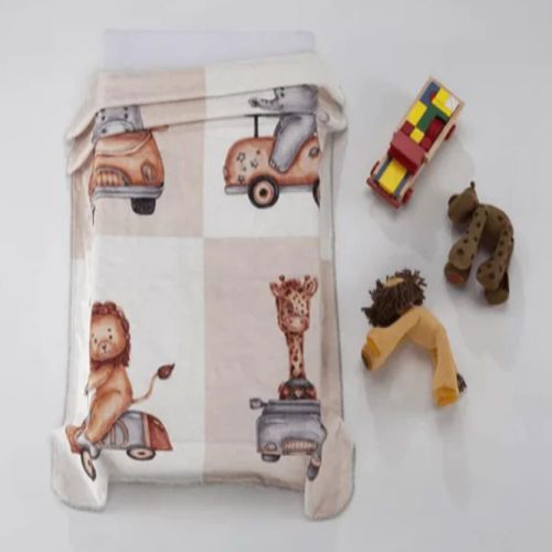 بطانية لحديثي الولادة - موديل: LUMPY N56/02- الحجم: 80*110 سم.