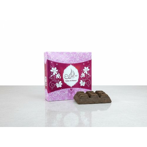 بخور سحر الكلمات الفاخر - مكعب شيكولاته بخور عربية تدوم طويلاً - عطر منزلي راقي من عطور الماس