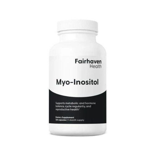 Myo-Inositol Supplement 2000mg Male and Female Fertility Supplement and Hormone Balance Vitamin B8 Inositol Powder Capsules Gluten, Dairy and Soy Free 120 Inositol Capsules