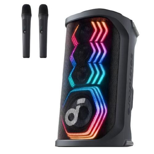 Soundcore Rave 3S Portable Bluetooth Speaker With Microphone, A31A3012 - Black