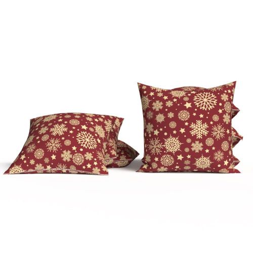 Christmas Cushion 010 with filling 40x40 CM, Washable Soft Holiday Pillow for Sofa, Bedroom, Living Room, or Office, Festive Decorative Accent
