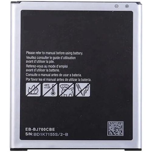 بطارية بديلة طراز EB-BJ700BBC متوافقة مع موبايلات سامسونج جالاكسي J7 وJ7 كور وJ4 من روكسي فون تقييم 3.5 من 5 نجوم من أصل 2 مراجعة بسعة 3000 مللي امبير
