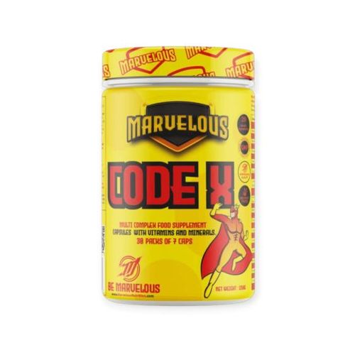 Code X 30 Packs (7 Capsules Per Pack) 30 Servings - 30-Day Supply - Advanced Multivitamin, Joint & Performance Matrix - Non-GMO & Gluten-Free