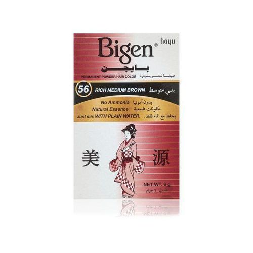 56 Rich Medium Brown Permanent Powder Hair Color 6 g