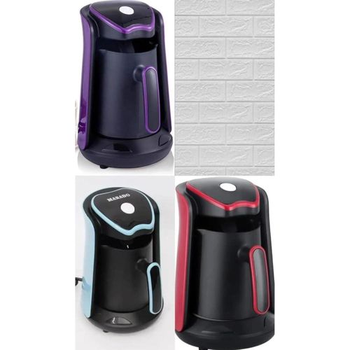 Turkish Coffee Maker 4 Cups 600W 250ml Polypropylene