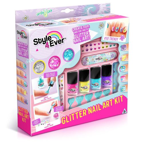 4 Ever Glitter Nail Art Set - OFG194