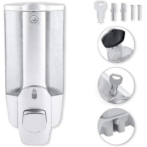 Acrylic soap dispenser