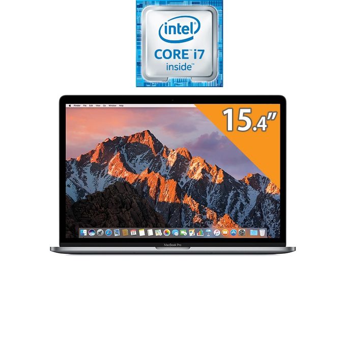 MacBook Pro 15 with Touch Bar (Mid 2017) - Intel Core i7 - 16GB RAM - 256GB SSD - 15.4 Retina Display - 2GB GPU - macOS - Space Grey