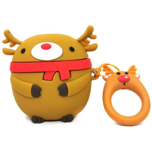 Christmas Deer 3D Cute Cartoon Air Pods Cover