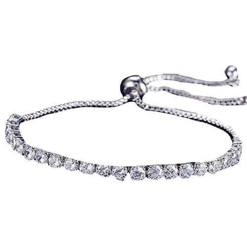 Tennis Zircon Crystal Bracelet for Women