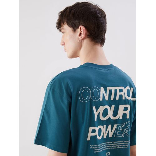 Crew Neck Printed Jersey Men's T-Shirt