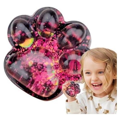 Cat Paw Shaped Squeeze Toys, Squishy Paw Squishy Toy, Cat Paw Shaped Pinch Toy, Cat Paw Shape Squeeze Toy for Kids, Anti Stress Toy for Adults and Children (A)