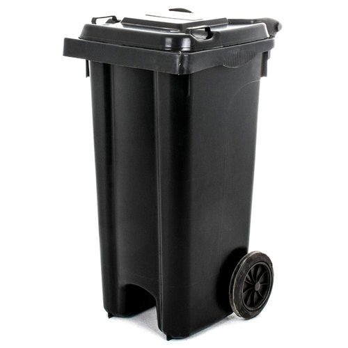 commercial basket trash 120 liter black