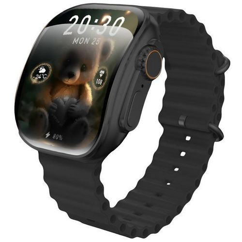Smart Watch X10 Ultra 3 Curved Full Screen Black