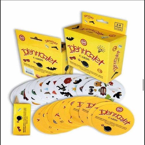 Paper Unisex Identicalet Card Game - Fun Mental Development for All Ages