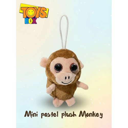 Mini Pastel Plush Pet Mini Monkey