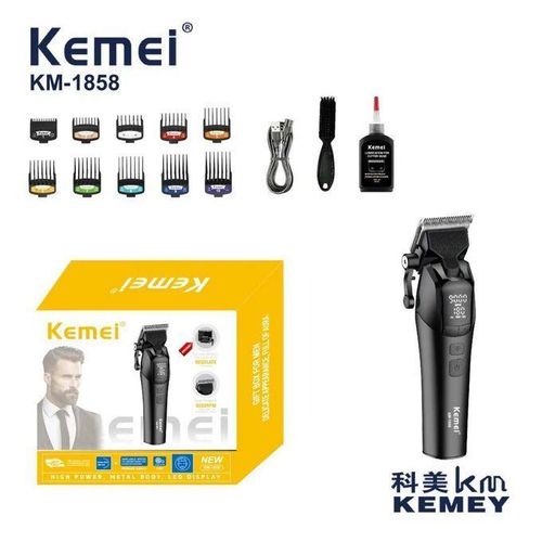 Professional Rechargeable Electric Shaver for Men, KM-1858