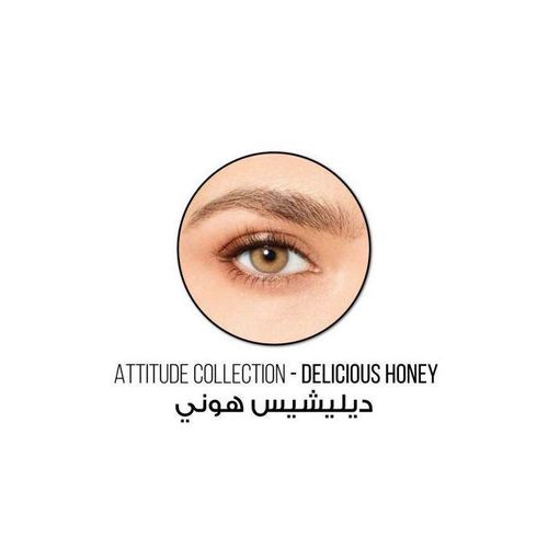 Attitude Rebel Delicious Honey (2 Contact Lenses Per Box)