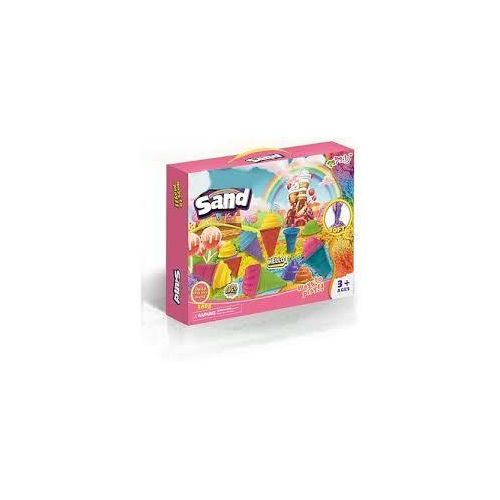Pepedo Kinetic Sand Set for Kids, 500g, Multicolor