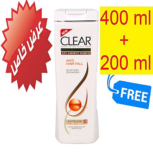 Buy Clear Anti-dandruff Anti-hair Fall Care Shampoo - 600ml in Egypt