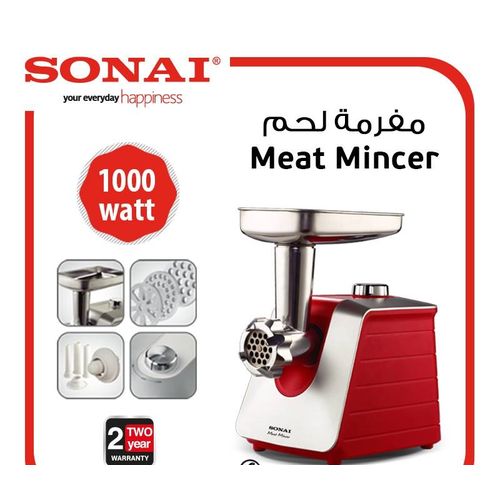 SH-4000 Meat Mincer - 1000W - Red - (93)