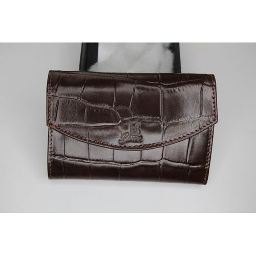 Women's Leaf Leather Card Holder Purse Zipper Buckle Clutch Wallet