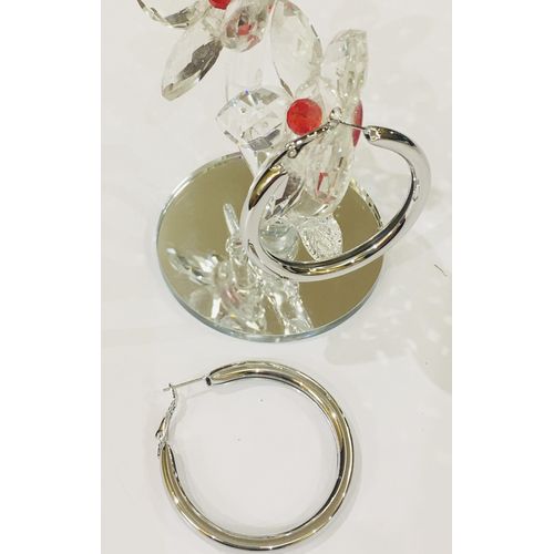 Fashion Earring -Silver- Women Large