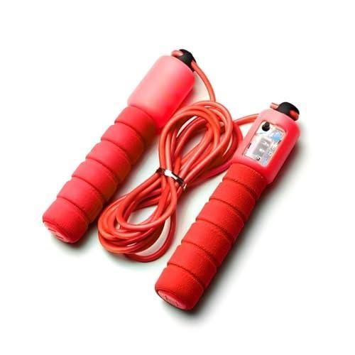 Exercise jump rope - Enjoy a unique exercise experience with this adjustable rope, designed for children and adults, with a performance tracking counter and comfortable handles.