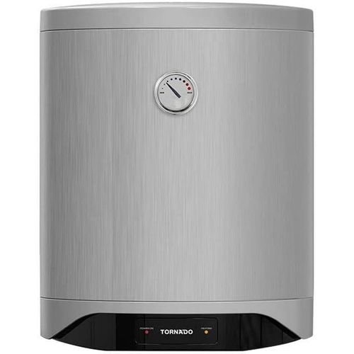Electric Water Heater 40 L Enamel LED lamp Silver TEEE-40MS